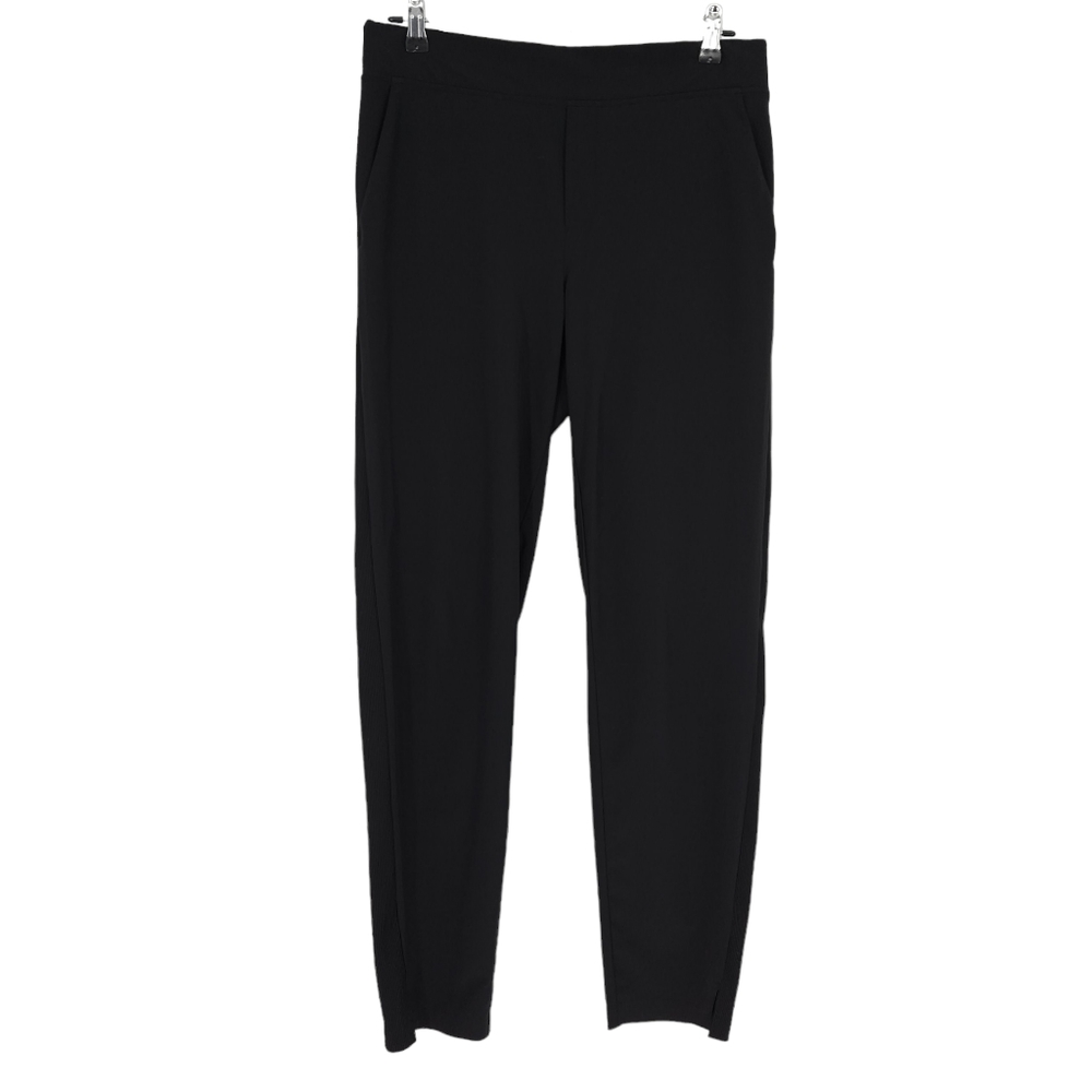 Athleta Brooklyn Ankle Pants Black Cropped Stretch Pull On Hiking